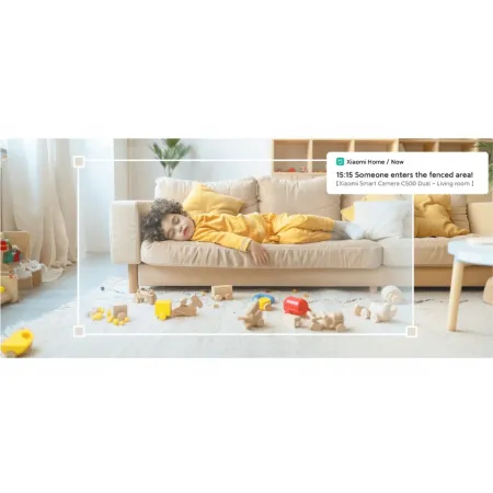 Kamera wewnętrzna IP AI Xiaomi Smart Camera C500 Dual ruch PTZ mikrofon