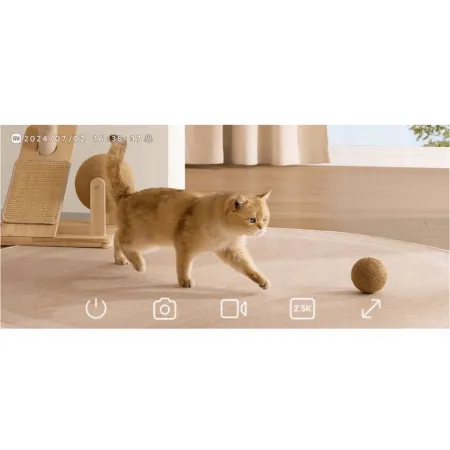 Kamera wewnętrzna IP AI Xiaomi Smart Camera C500 Dual ruch PTZ mikrofon