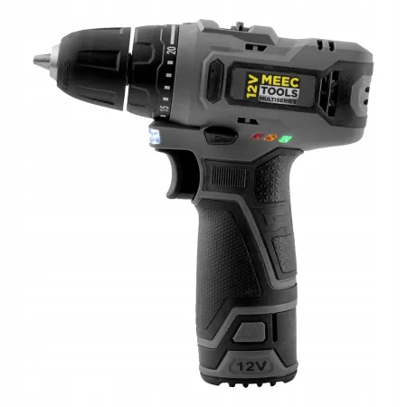 Kompaktowa wkrętarka 12 V 28 Nm 2 Ah Meec Tools Multiseries 12 V