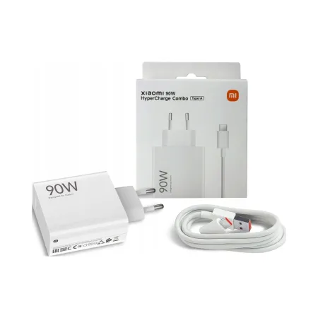 Ładowarka Sieciowa Xiaomi 90W HyperCharge 2xUSB-C 1xUSB-A Szybkie Ładowanie