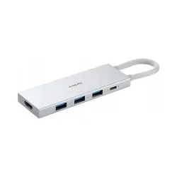 Koncentrator USB-C Xiaomi 5-in-1 Type-C Hub HDMI USB 3.0 obsługa 4K i PD3.0