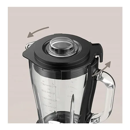 Blender kielichowy szklany Xiaomi 1,75L 600 W czarny 6 ostrzy 5 prędkości