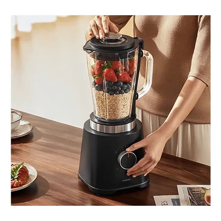 Blender kielichowy szklany Xiaomi 1,75L 600 W czarny 6 ostrzy 5 prędkości