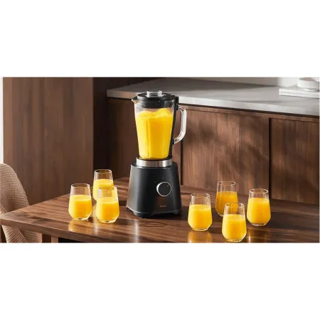 Blender kielichowy szklany Xiaomi 1,75L 600 W czarny 6 ostrzy 5 prędkości