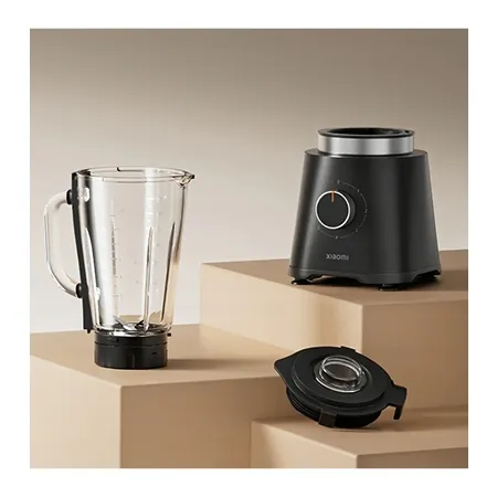 Blender kielichowy szklany Xiaomi 1,75L 600 W czarny 6 ostrzy 5 prędkości