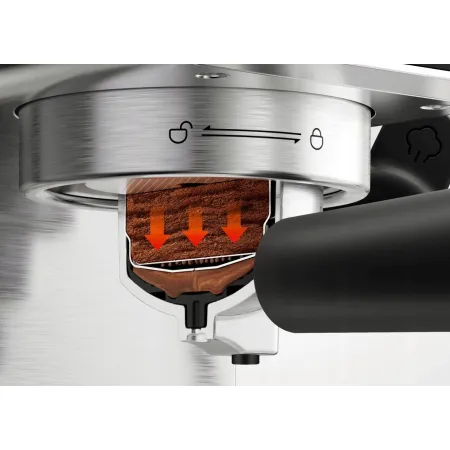 Ekspres ciśnieniowy Xiaomi Semi-automatic Espresso Machine 1350 W srebrny
