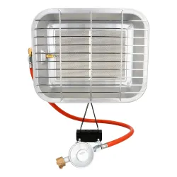Promiennik gazowy na butlę Skiva z reduktorem i uchwytem mocny 4600W