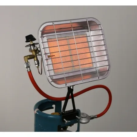 Promiennik gazowy na butlę Skiva z reduktorem i uchwytem mocny 4600W