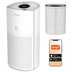 Oczyszczacz powietrza Webber AP8550 HEPA H13 WiFi UV-C Jonizacja Smart AI