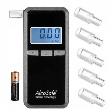 Alkomat elektrochemiczny AlcoSafe F8 Black