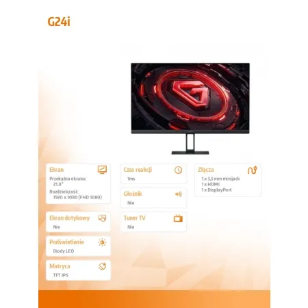 Monitor LED Xiaomi g24i 23,8 