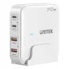 Unitek Ładowarka biurkowa GaN 70W 2xUSB-A 2xUSB-C Quick Charge