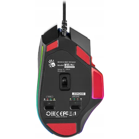 Mysz Bloody W95 Max Myszka A4Tech Gamingowa 12000CPI Aktywowany Ultra Core