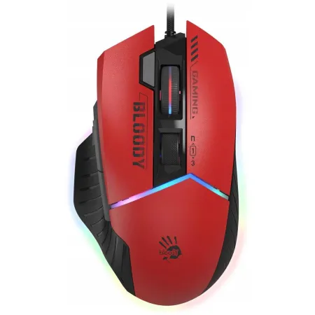 Mysz gamingowa A4tech Bloody W95Max Sports Red USB RGB czerwona przewodowa