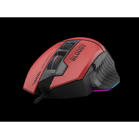 Mysz gamingowa A4tech Bloody W95Max Sports Red USB RGB czerwona przewodowa
