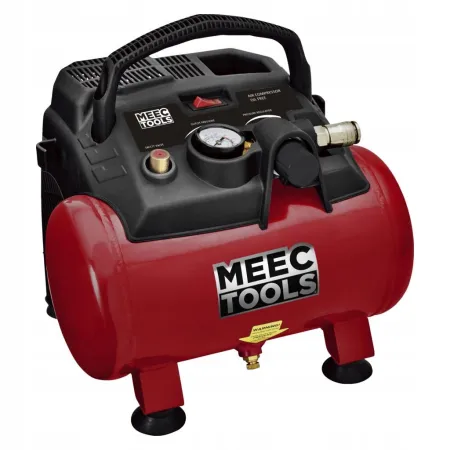 Kompresor bezolejowy Meec Tools 6 l 8 bar