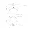 KAMERA AHD HD-CVI HD-TVI PAL HAC-HDW1549X-IL-A-PRO-0280B DAHUA