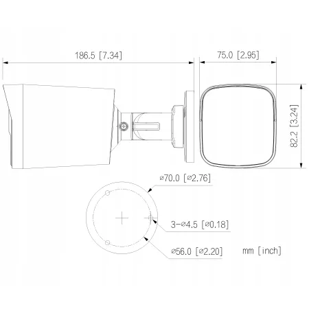 KAMERA AHD HD-CVI HD-TVI PAL HAC-HFW1549X WizColor 5Mpx DAHUA