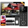 Wideodomofon IP WiFi dotykowy IP-VIS-PRO-K HiLook by Hikvision Pin czytnik