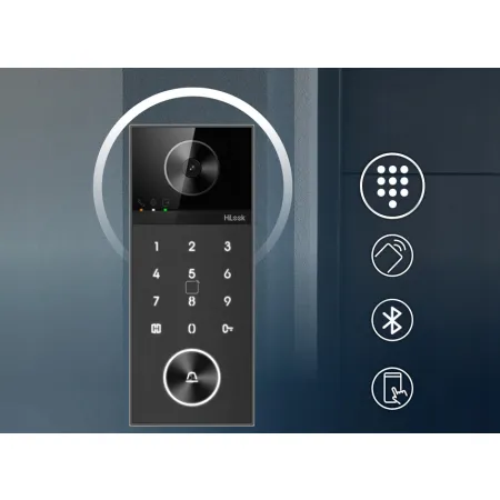 Wideodomofon IP WiFi dotykowy IP-VIS-PRO-K HiLook by Hikvision Pin czytnik