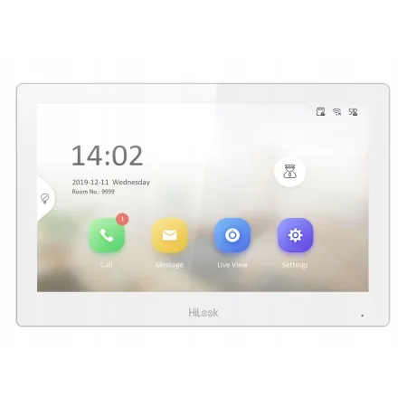 Wideodomofon IP WiFi HiLook PoE IP-VIS-PRO-K-W furtka brama czytnik kod PIN