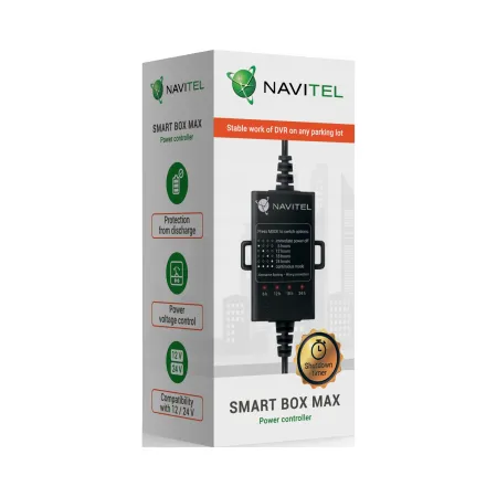 Uniwersalny adapter zasilania NAVITEL Smart Box Max USB-C do trybu parking