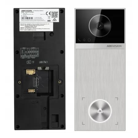 Wideodomofon Hikvision DS-KIS613-S WiFi Aplikacja Furtka Brama Breloki