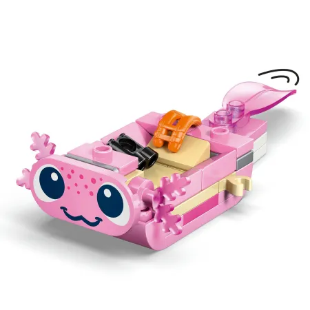 Klocki LEGO Friends 42681 Łódź z 2 figurkami i 2 aksolotlam