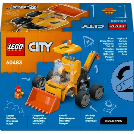 LEGO City 60483 Pojazdy ładowarka kołowa