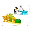 LEGO DUPLO Rodziny dzikich zwierząt: pingwiny i lwy 10442