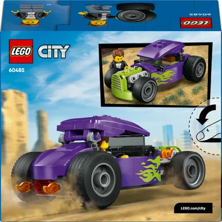 LEGO City 60485 Hot Rod, zestaw klocków dla dzieci +5 lat