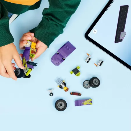 LEGO City 60485 Hot Rod, zestaw klocków dla dzieci +5 lat