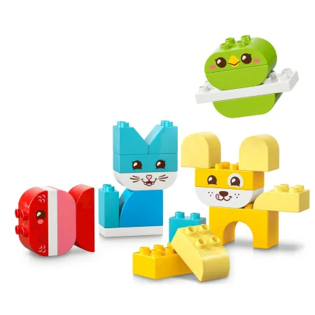 Klocki LEGO DUPLO 10477 kreatywne zwierzaki 3 w 1, zestaw dla dzieci +18 mc