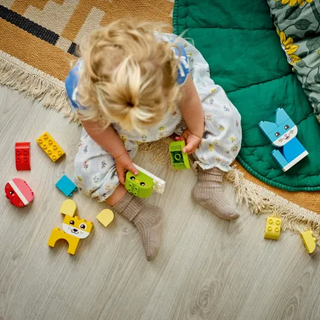 Klocki LEGO DUPLO 10477 kreatywne zwierzaki 3 w 1, zestaw dla dzieci +18 mc