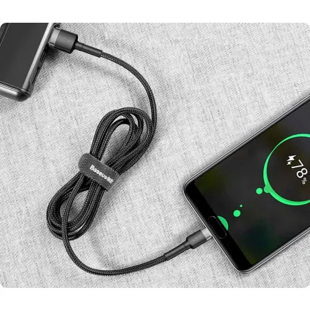 Kabel Baseus USB - USB typ C 3 m czarny