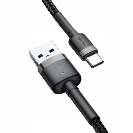 Kabel Baseus USB - USB typ C 3 m czarny