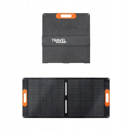 PRZENOŚNY SKŁADANY PANEL SOLARNY 100W VOLT POLSKA TRAVEL SOLAR DO POWERBOX