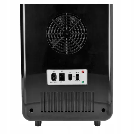Minilodówka turystyczna czarna 10 l 12/230 V chłodzenie/ogrzewanie