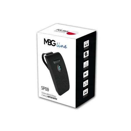MBG Line SP09 Zestaw Głośnomówiący Bluetooth 5.0 Multipoint