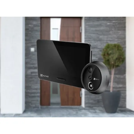 WIZJER INTELIGENTNY EZVIZ EP4 GOLD 4K 155° DETEKCJA TWARZY BATERIA 7100mAh