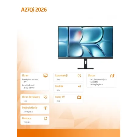 Monitor LED Xiaomi A27QI 27 