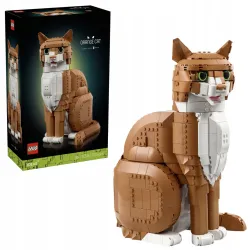 LEGO 21376 Rudy kot | zestaw kolekcjonerski do składania