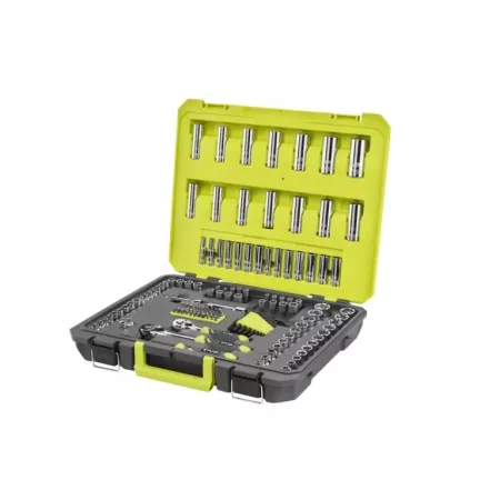 RYOBI ZESTAW KLUCZY NASADOWYCH 156 SZTUK 3/8" – 1/4"