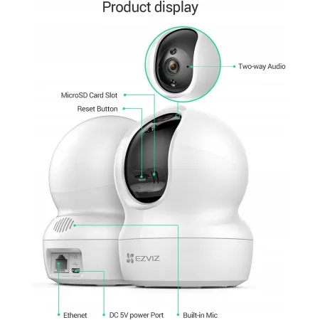 Kamera IP Ezviz CP1 Pro 4MP 2K+ obrotowa WiFi 2.4/5GHz