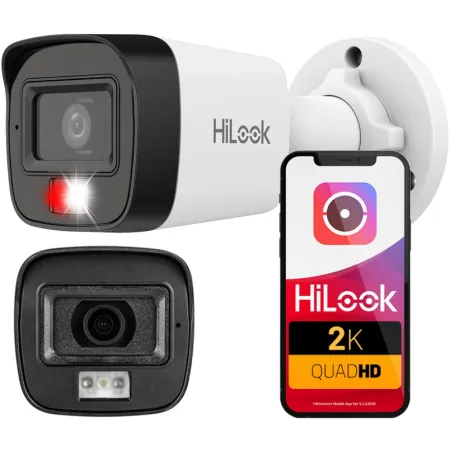 Kamera IP wewnętrzna, zewnętrzna HiLook IPC-B140HA-LUC