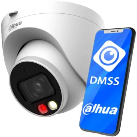 Kamera kopułowa IP Dahua WDR IPC-HDW1439V-A-IL PoE 4 Mpx Smart Dual Light