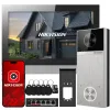 Wideodomofon Hikvision zestaw IP DS-KIS613-S 4Mpx WiFi Czytnik Breloków
