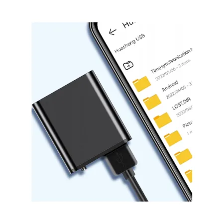 Mini Dyktafon Szpiegowski Mały 16GB Detekcja DSP Magnes Brelok Zawieszka HQ