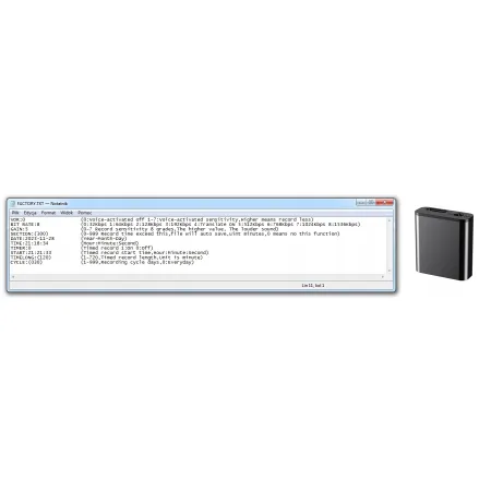 Mini Dyktafon Szpiegowski Mały 16GB Detekcja DSP Magnes Brelok Zawieszka HQ