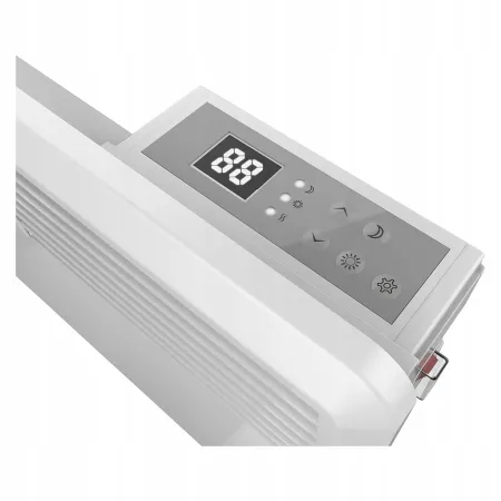 Grzejnik elektryczny Qlima 0 W biały 750 x 200 mm